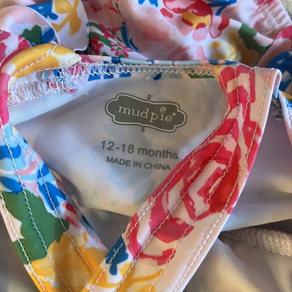 EUC Mud Pie Swimsuit 12-18M - Picture 3 of 3